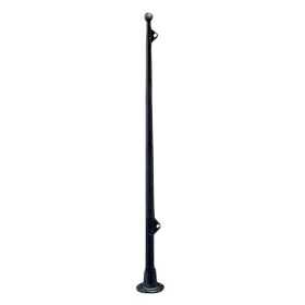 Plastic flagpole Plastic base L.29cm Black colour N30112502110