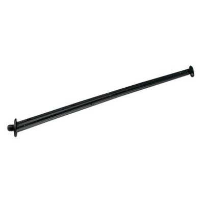 Plastic tilting screw type flagpole L.30cm Black colour N30112502111