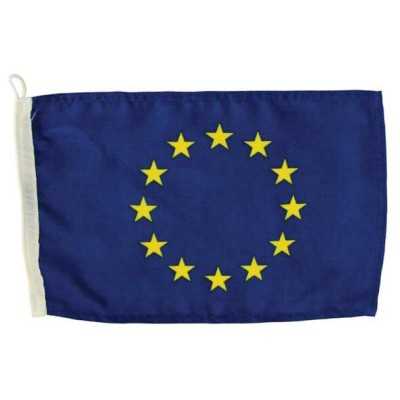 Bandiera Europa unita in stamigna 20x30cm N30112503792-0%