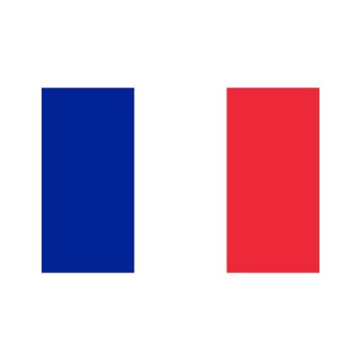 France Flag 30x45cm OS3545602