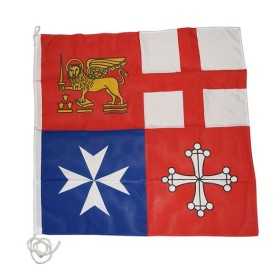 Naval Jack of the Italian Republic 80x80cm FNI5252097 Naval Jack of the Italian Republic 80x80cm FNI5252097