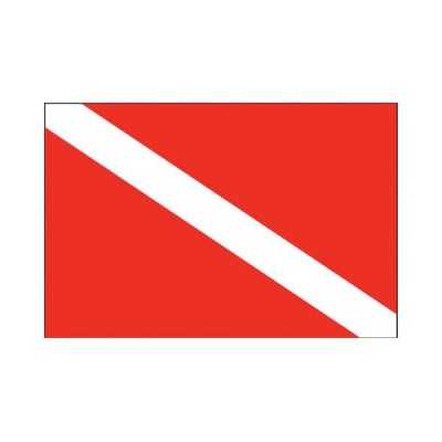 Bandiera in stamigna - Segnalazione SUB - 20x30cm N30112503760-0%