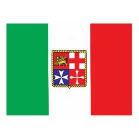 Italian flag sticker for boats 20x30cm N30112603781