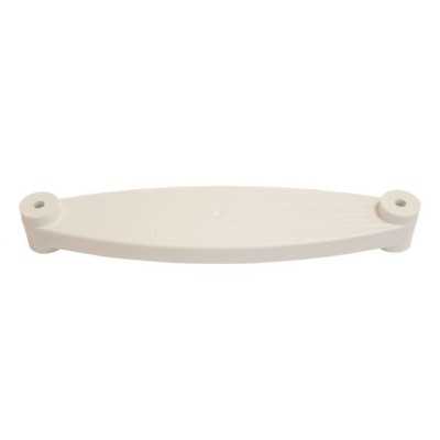 White plastic step for rope ladders 35cm LZ50150