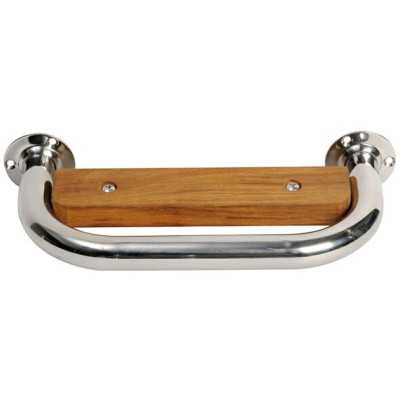 Climb step 270x130x25mm stainless steel and teak OS4956201
