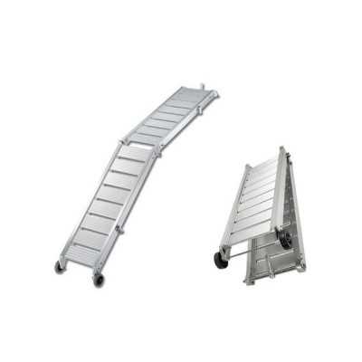 Anodised aluminium foldable gangway 230x37cm 15kg MT0606523
