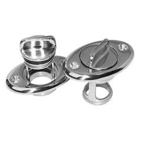 Tappo di scarico sentina inox 43x64mm Foratura D.32mm N31637701740-0%