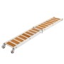 Foldable lacquered aluminium gangway 3,1mt x 36cm OS4266203