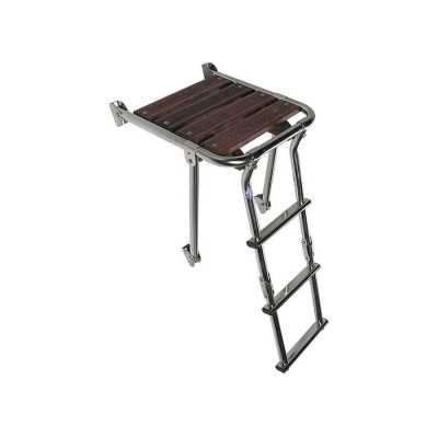 Minox Platform with Ladder 390x450mm 3 steps MT0510901