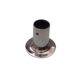 Light stainless steel round base at 90° - Tube D.22 mm N60840500147