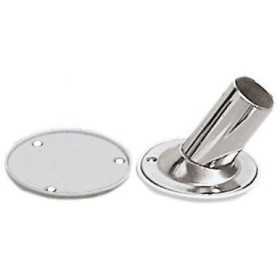 Sottobase in polietilene bianco per basette pulpito serie inox leggero stampato - D.57.4 mm N60840507007B Sottobase in polietilene bianco per basette pulpito serie inox leggero stampato - D.57.4 mm N60840507007B-40%