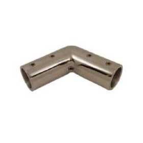 Stainless steel corner at 110° - Tube D.22 mm N60840528070 Stainless steel corner at 110° - Tube D.22 mm N60840528070