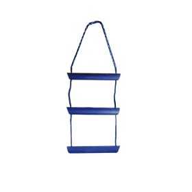 Scaletta Biscaglina in corda blu 3 gradini 94cm N30810111130-40%