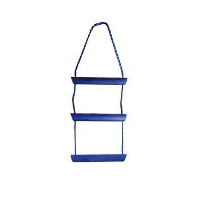 Scaletta Biscaglina in corda blu 3 gradini 94cm N30810111130-40%