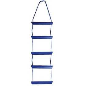 Scaletta Biscaglina in corda blu 5 gradini 134cm N30810111132-40%