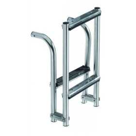 AISI 316 Folding ladder Tube Ø 25mm 4 anti-slip Steps FNI3030104 AISI 316 Folding ladder Tube Ø 25mm 4 anti-slip Steps FNI3030104