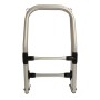 Anodised aluminium Folding ladder for inflatable boats 25x115cm OS4953302