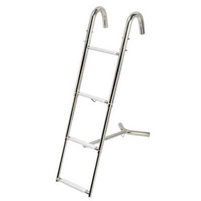 Bow telescopic ladder 4 steps 1100x315mm OS4954804