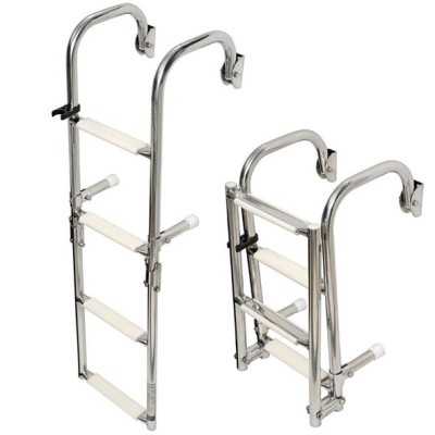 Stainless steel Foldable ladder arch mounting arms 5 steps 1150x260x240mm OS4958205