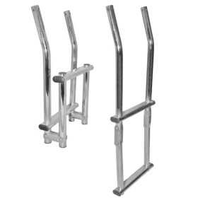 GREAT SALE Stainless Steel Folding Ladder 71x26.5cm with 2 Steps N30810111071 GREAT SALE Stainless Steel Folding Ladder 71x26.5cm with 2 Steps N30810111071