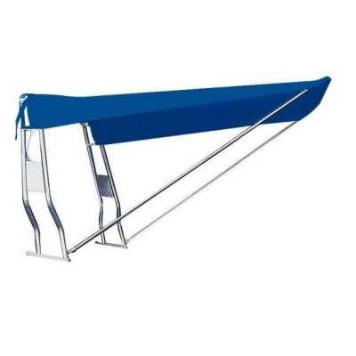 Telescopic Awning for Stainless steel Roll-Bar Tube 130x170x190cm Blue Navy OS4690613