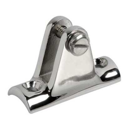 Stainless Steel Hinge concave base with screw pin Tube 20-25mm N120412028001