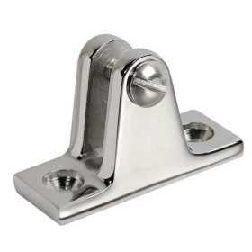 AISI 316 Hinge bent base with screw pin Tube 20-25mm N120412028003