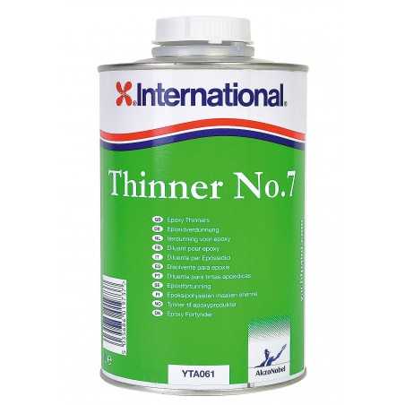International Diluente Thinner No.7 1L per Epossidici N702458COL6501-25%