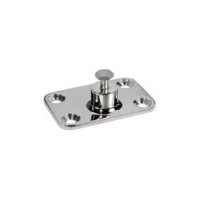 S.S. 48x73-mm Wall Mount Support for Bimini - Heavy Duty Series OS4640400