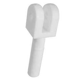 Spare rowlock for nylon white bimini tops OS4662503