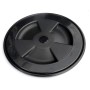 Screw-on inspection hatch cover D.143mm Black LZ43910