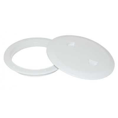 Watertight inspection hatch cover D.222mm White N30211205092