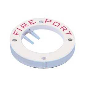 Fire Port white plastic white plastic External Ø 68mm OS1768000