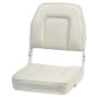 De Luxe seat with foldable backrest White OS4840301