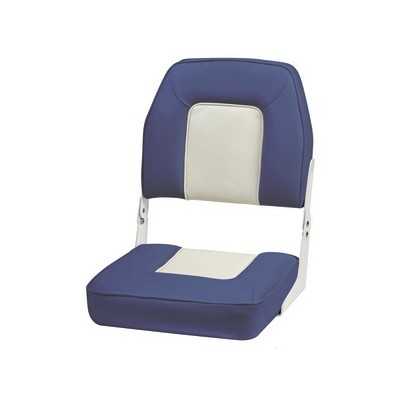 De Luxe seat with foldable backrest White / Blue OS4840303