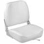Seat with reclining backrest White vinyl cushion 395x467x474mm OS4840401