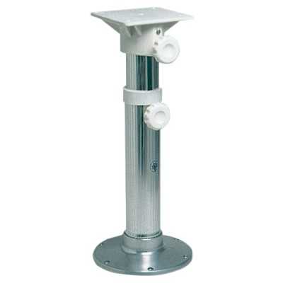 Stainless steel Swivel telescopic pedestal with Nylon Seat mount 5-62cm OS4866000
