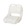 Swivel Bucket seat in White Polyethylene 44,5x43xH40cm OS4868201