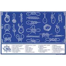 Nautical knots sticker 16x24cm N30112621814