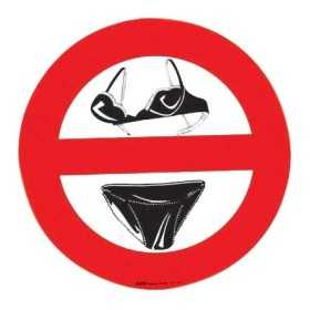 No swim suit sticker D.135 mm N31812621805