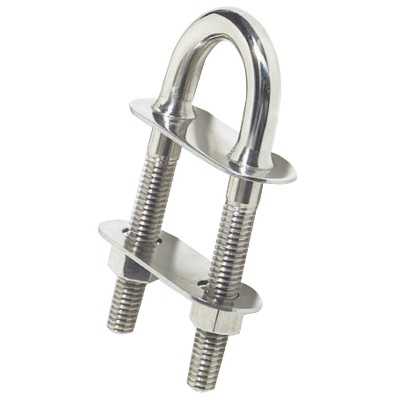 Stainless steel U-bolt conic fitting 110x9,5mm OS3912703