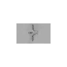Stainless steel eye bridge - 40x11xH8 mm N60742000137