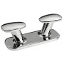 Polished stainless steel Mushroom cleat 170x75mm OS4017320