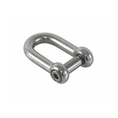Stainless steel shackle with screw-lock Pin 6 mm N61641100475