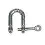 Stainless steel U-shackle with captive pin 4mm 10 piece pack OS0822004