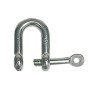 Stainless steel U-shackle with captive pin 12mm OS0822012