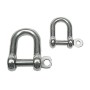 Stainless steel D-shackle Pin 5mm 10 piece pack OS0832105