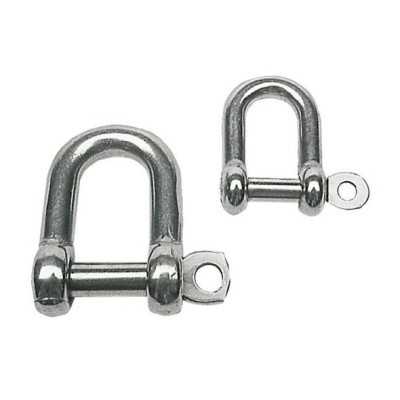 Stainless steel D-shackle 12mm OS0832112