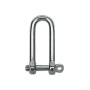 Stainless steel long shackle 5mm 10 piece pack OS0832305