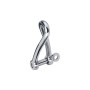 Forged stainless steel twisted shackle Ø A 10mm OS0885610